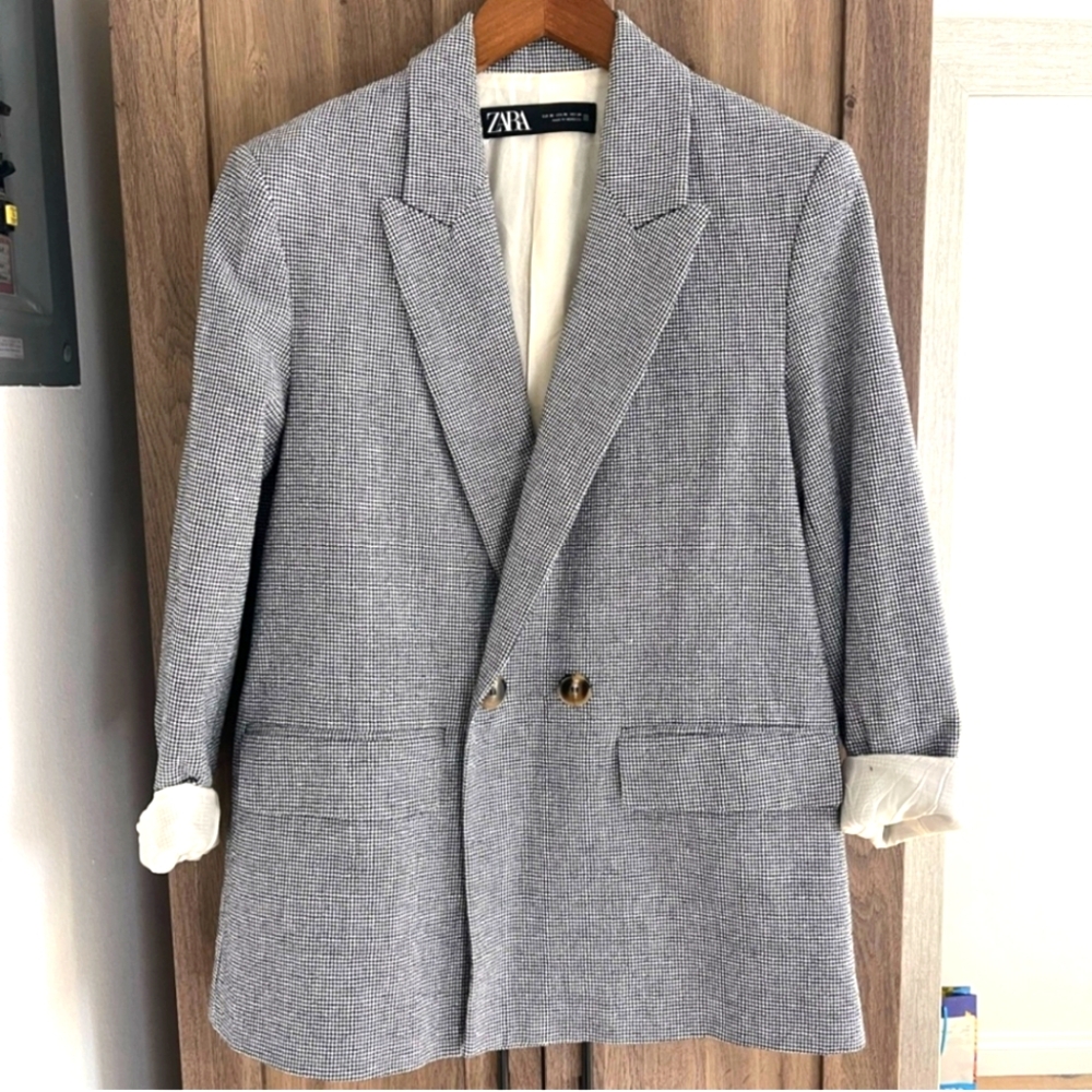 Blazer, oversized zara blazer, xs
